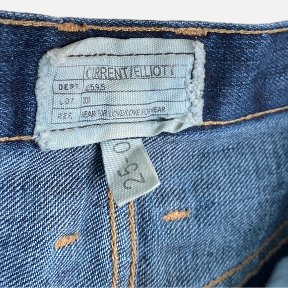 CURRENT ELLIOT size 25 the boyfriend roll shorts - Picture 3 of 3